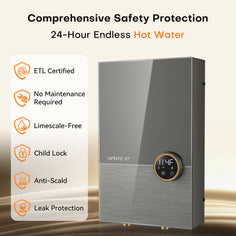 WM12 Plus Smart Tankless Electric Water Heater